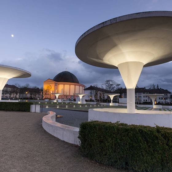 Der Lange Ludwig auf dem Luisenplatz in Darmstadt