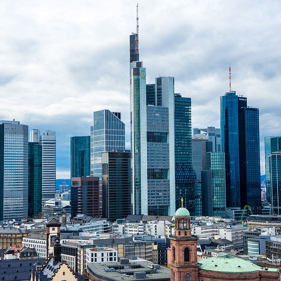 Die Frankfurter Skyline