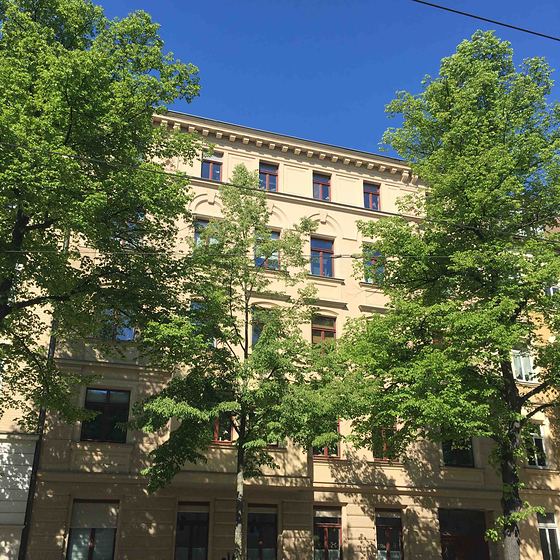 Wohnhaus in der Merseburger Straße in Halle
