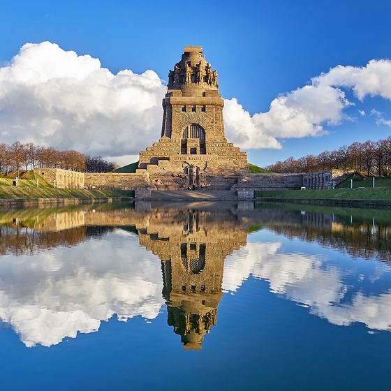 Das Völkerschlachtdenkmal in Leipzig